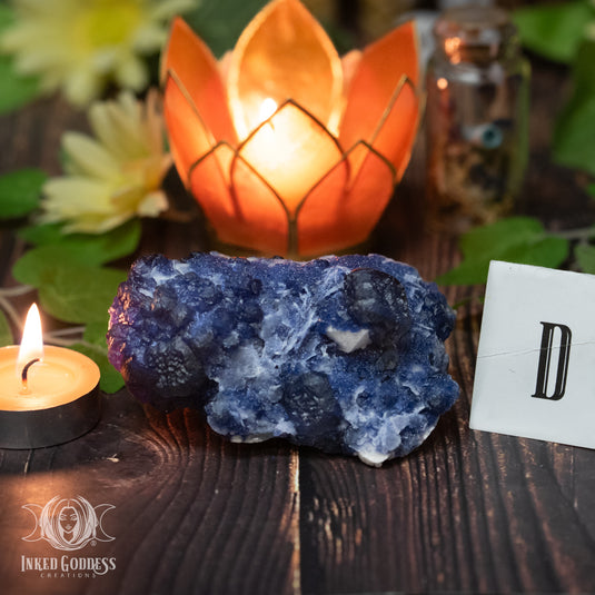 Blueberry Fluorite for Powerful Psychic Growth