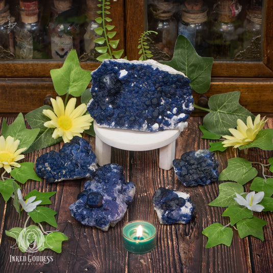 Blueberry Fluorite for Powerful Psychic Growth