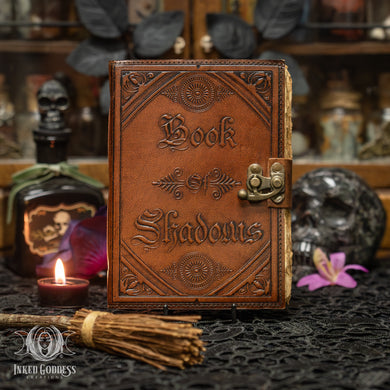 Book of Shadows Leather Journal for Magickal Notes