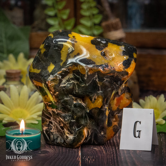 Bumble Bee Stone Freeform for Passionate Creativity