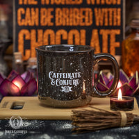 Caffeinate & Conjure Ceramic Mug for Magickal Coffee Time