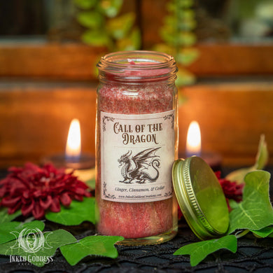 Call of the Dragon Mini Jar Candle for Channeling Inner Power