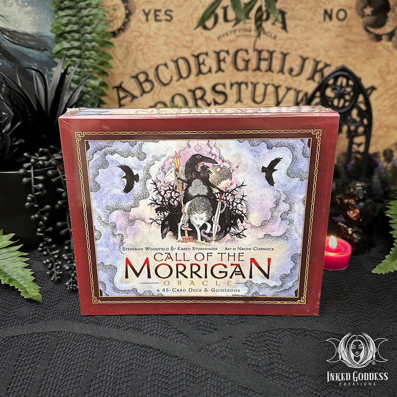 Load image into Gallery viewer, Call of the Morrigan Oracle Deck for Your Inner Warrior
