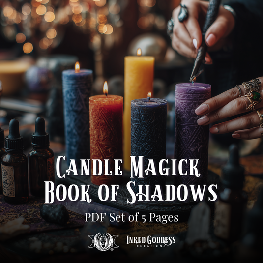 Candle Magick Book of Shadows Pages PDF Download