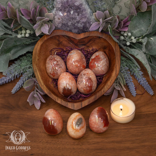 Carnelian Egg for Birthing New Ideas