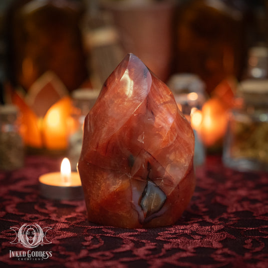 Carnelian Flame for Motivation