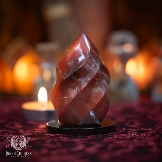 Carnelian Flame for Motivation