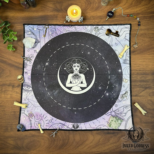 Casting Cloth for Charm, Bone, Rune, or Gemstone Casting from Inked Goddess Creations