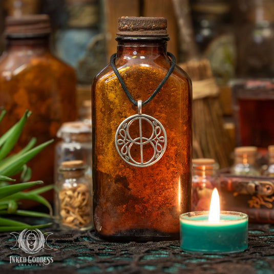 Chalice Well Adjustable Necklace for Calling the Goddess