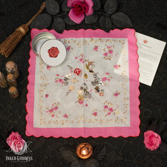 Charm Oracle Set in Tin for Contacting the Otherworld