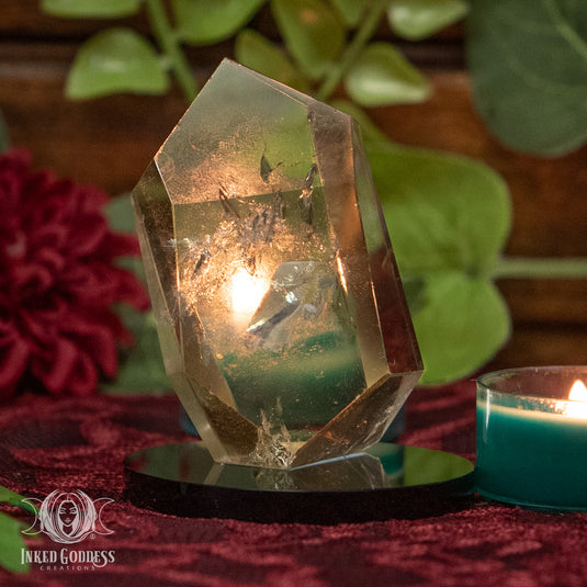 Citrine Geometric for Abundance