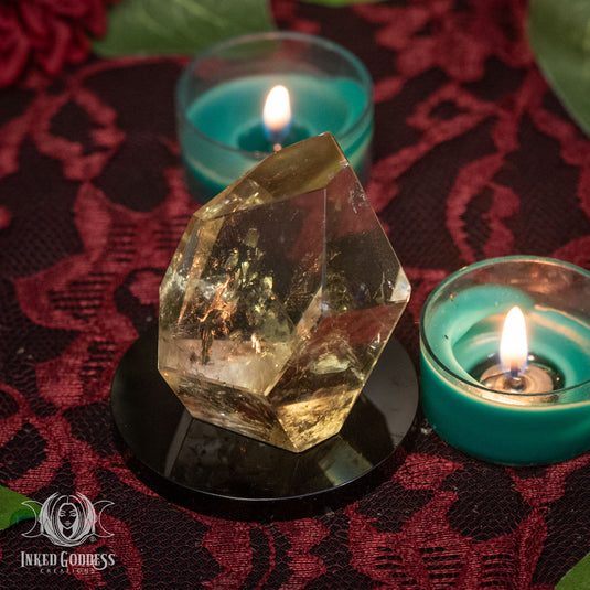 Citrine Geometric for Abundance