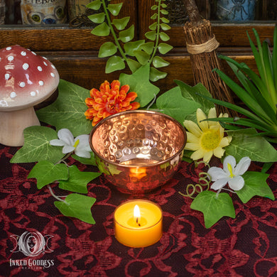 Copper Altar Bowl for Amplified Energy