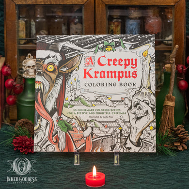 Creepy Krampus Coloring Book for Spooky Fun