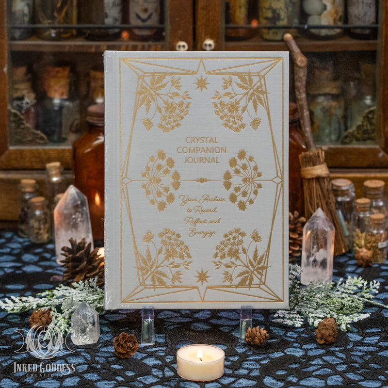 Load image into Gallery viewer, Crystal Companion Journal for Organizing Your Crystal Stash
