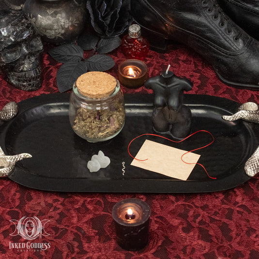 Dark Feminine Spell Jar Kit for Connecting with Lilith