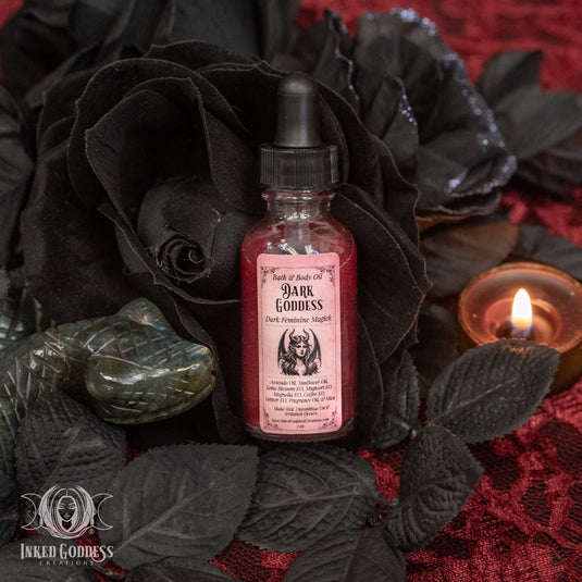Dark Goddess Body Oil for Reclaiming Your Pleasure