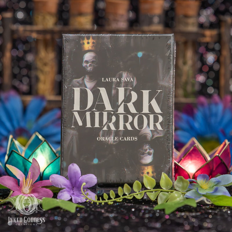 Load image into Gallery viewer, Dark Mirror Oracle Deck for Shadow Working
