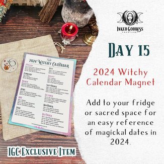 2024 Witchy Calendar Magnet