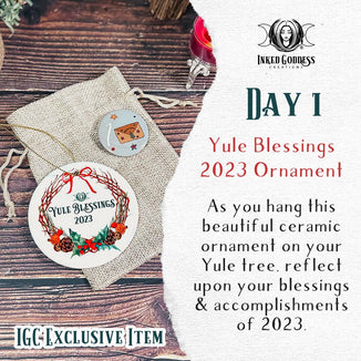 Yule Blessings 2023 Ornament