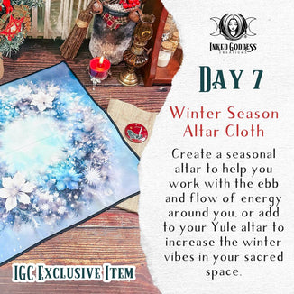 Winter Season Altar Cloth