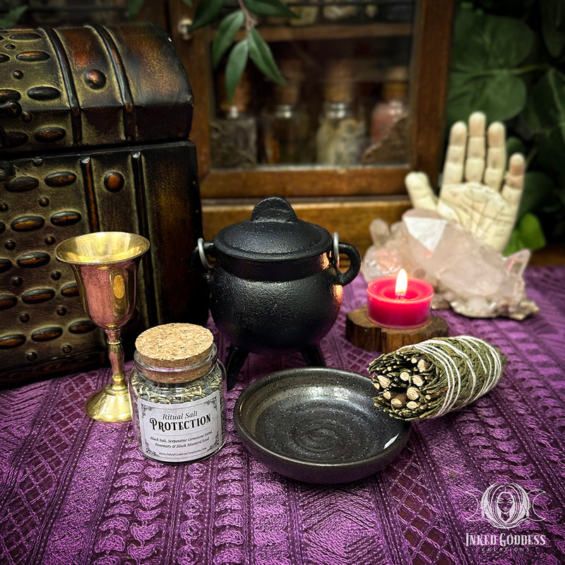 Load image into Gallery viewer, Deluxe Beginner Witchcraft Kit - Complete Altar Set for New Witches
