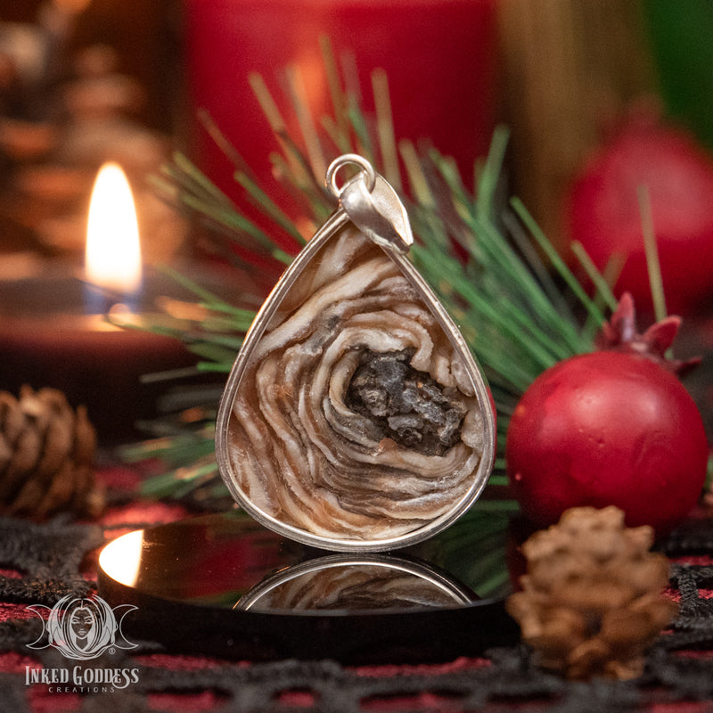 Load image into Gallery viewer, Desert Druzy Tear Pendant Necklace for Spiritual Harmony
