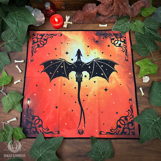 Dragon Magick Altar Cloth for Channeling Power