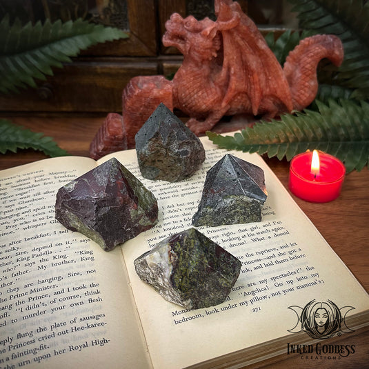 Dragon Jasper Mini Power Point for Primal Strength