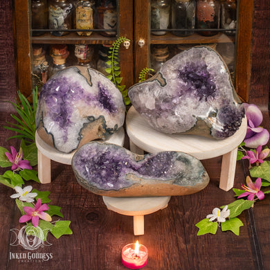 Eclectic Amethyst Geode for Flowing Spiritual Energy