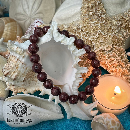 Eudialyte Gemstone Bracelet for Unparalleled Transformation