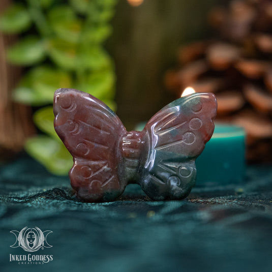 Fancy Jasper Butterfly for Lucky New Beginnings