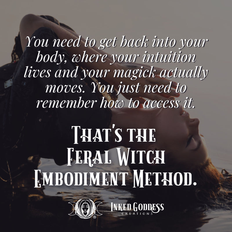 Load image into Gallery viewer, Feral Witch Embodiment ~ An Intuitive Witchcraft Activation
