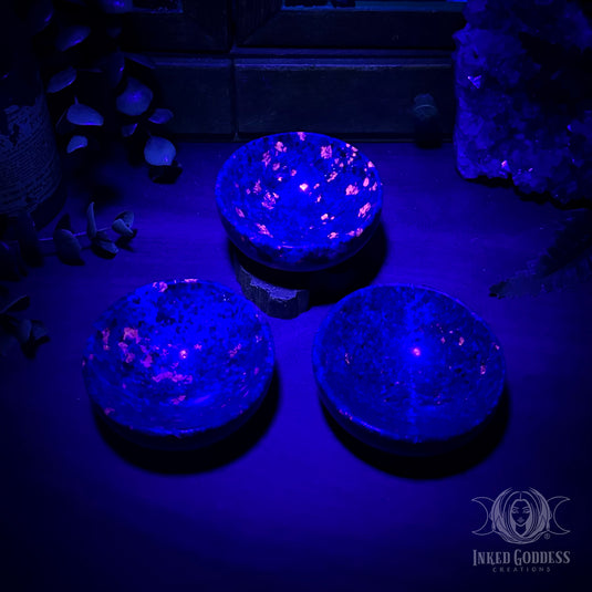 Flamestone Offering Bowl for Clarity and Courage Spells