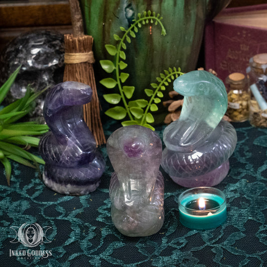 Fluorite Cobra for Deeper Intuition