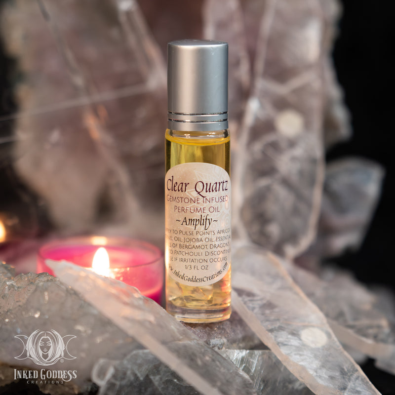Load image into Gallery viewer, Gemstone Infused Perfume Oil- IGC Vault
