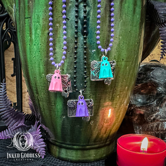 Ghost and Spirit Board Necklace- Wee Witches