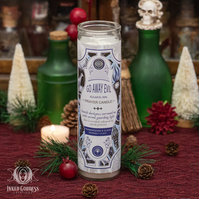 Go Away Evil 7-Day Candle for Banishing