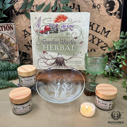 Green Witch Set for Starting Your Herbal Magick Practice