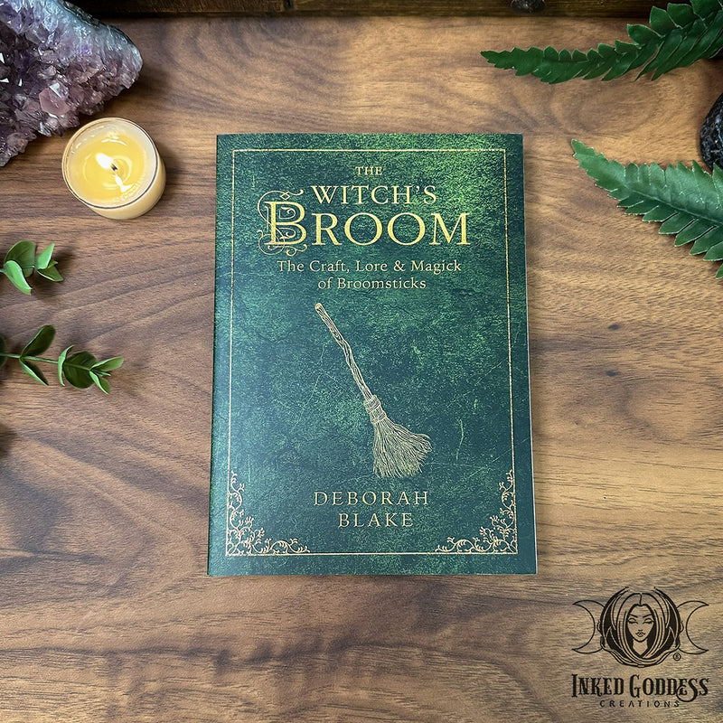 Load image into Gallery viewer, Handmade Besom with The Witch's Broom Book- OOAK
