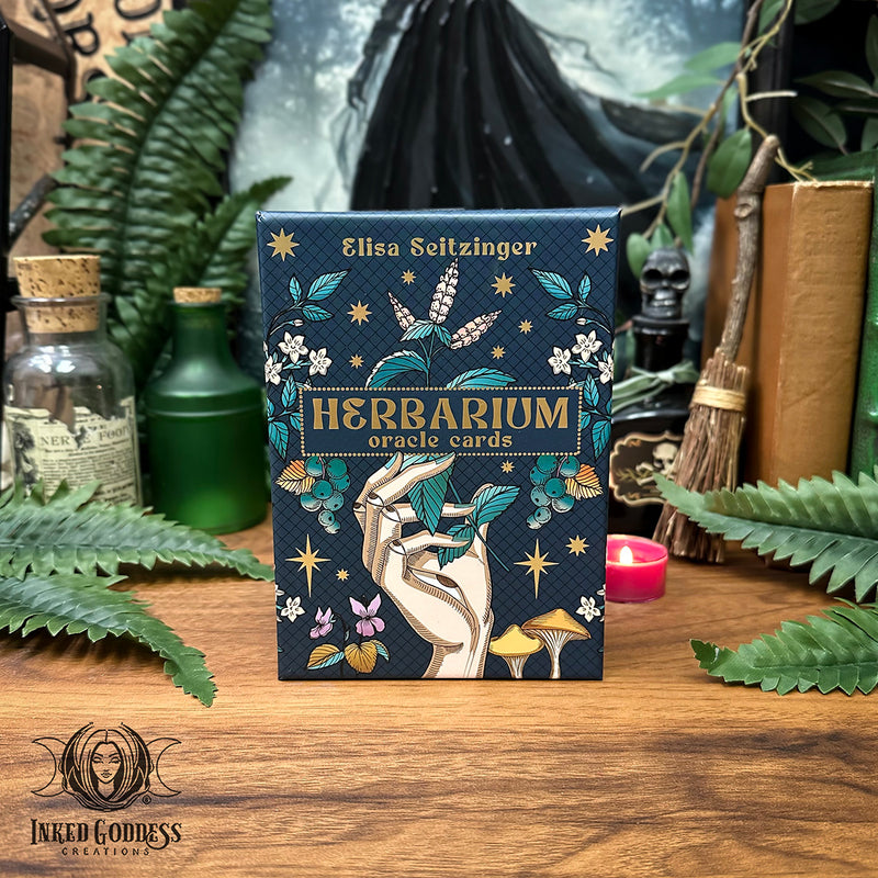 Load image into Gallery viewer, Herbarium Oracle Deck for Herbal Magick

