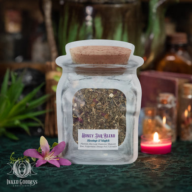 Honey Jar Herb Blend for Blessings and Magick