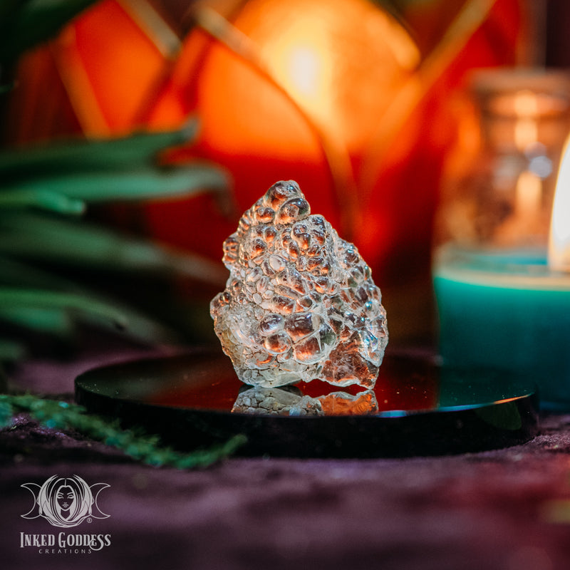 Load image into Gallery viewer, Hyalite Opal for Increased Energy Flow
