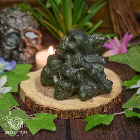 Jade Skull Pile for Self-Sufficiency