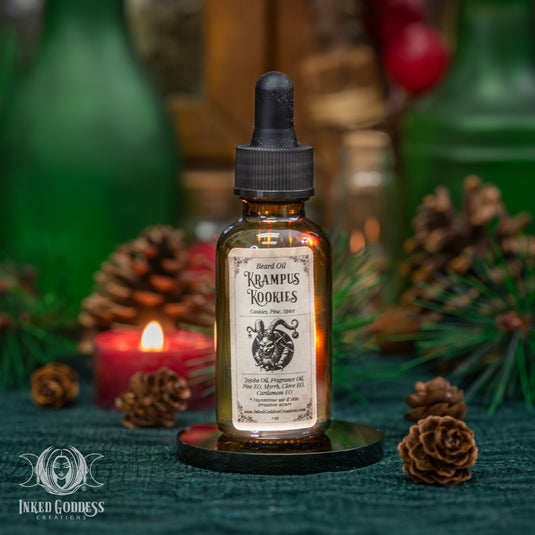 Krampus Kookies Beard Oil for Festive Vibes