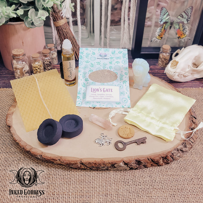 Lion's Gate Portal Ritual Kit for the 8/8 Manifestation Alignment