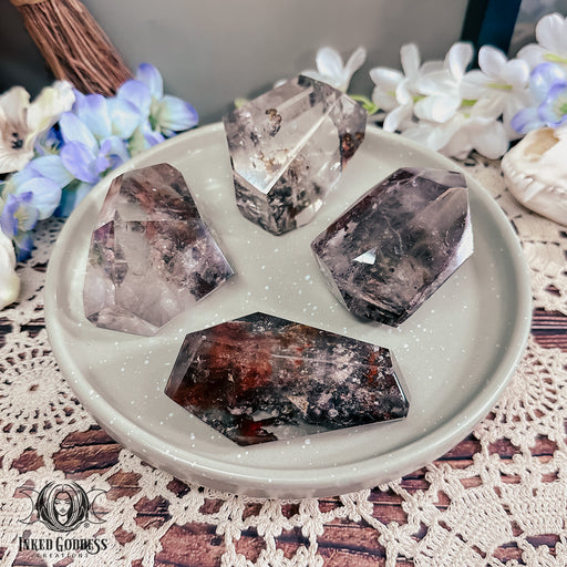 Lodolite Garden Quartz Freeform for Vibrational Shift- Inked Goddess Creations