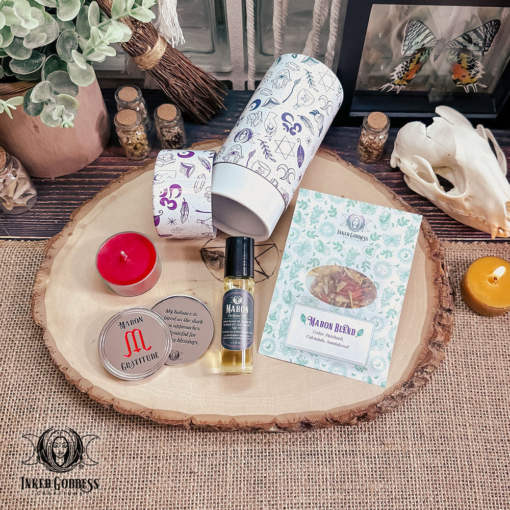 Mabon Sabbat Kit in Tube for Gratitude & Abundance