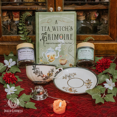 Butterfly Magickal Tea Set for Tasseography