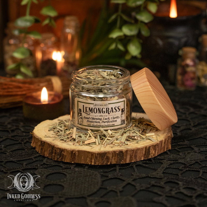 Load image into Gallery viewer, Magickal Herbs in Jar for Herbal Spell Casting
